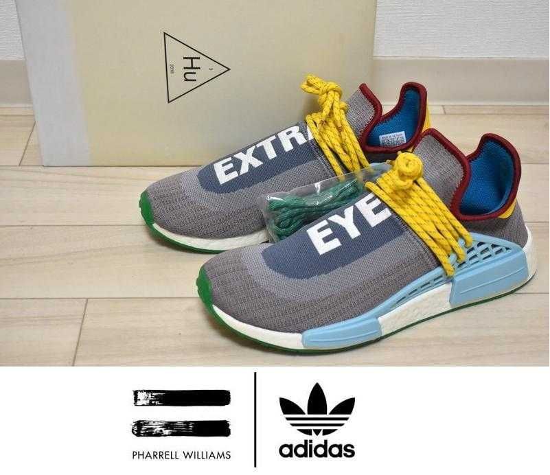 Оригинални мъжки обувки ADIDAS  PHARRELL WILLIAMS  HM размер  EU40.