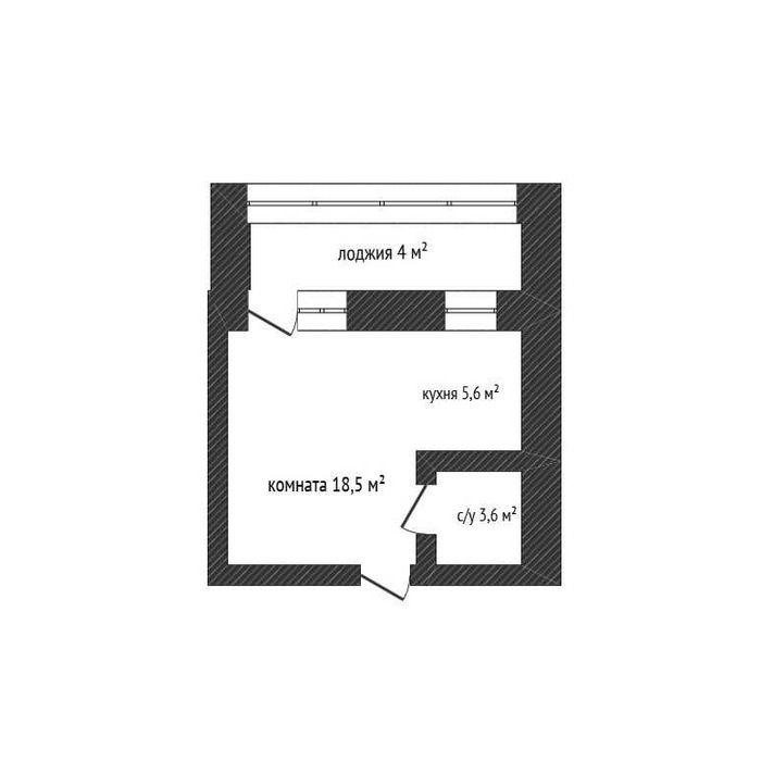 продается просторная студия