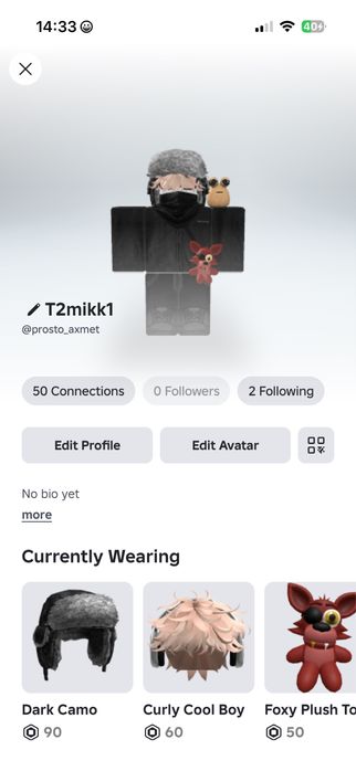 Продам акаунт в роблокс