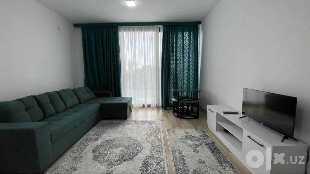 ЖК Besh Chinor 1 комнатная 28м2 Евроремонт Махтумкули улица IT Park