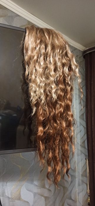 Парик длинные локоны