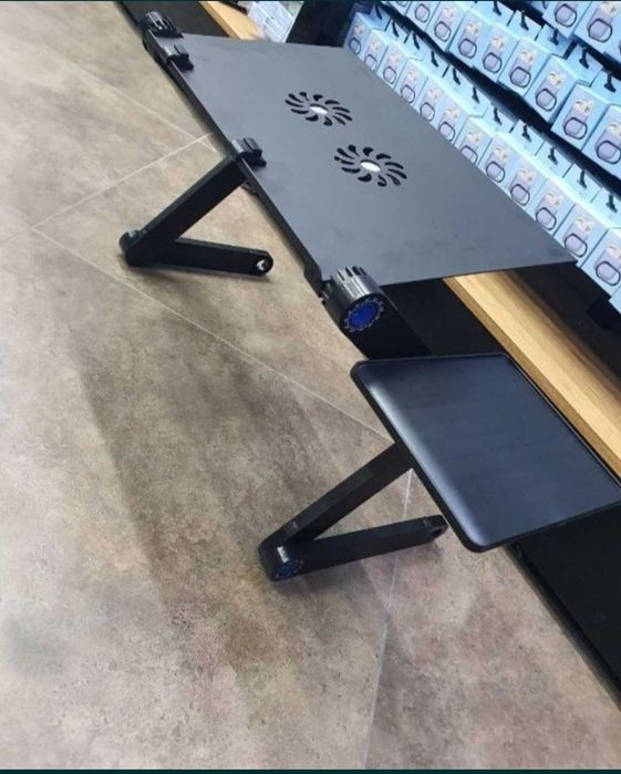 Стол-трансформер Laptop table складной столик для ноутбука