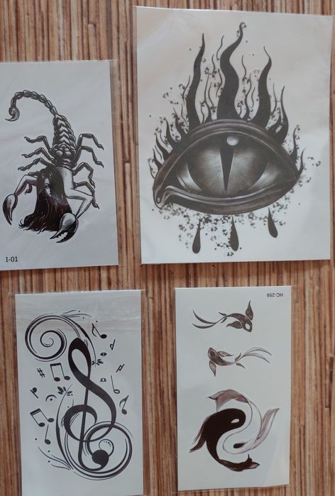 Татуировки временные