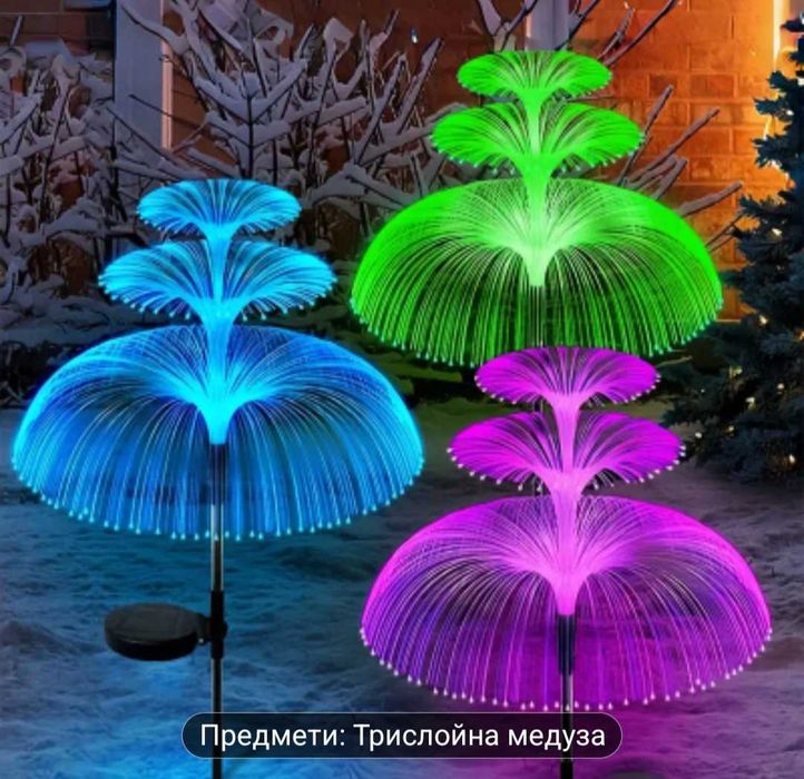 Соларни градински лампи