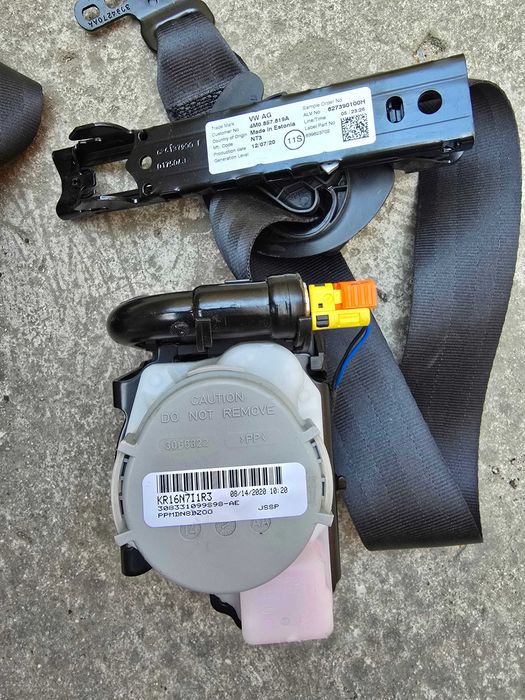 Предни предпазни колани за Volkswagen Tiguan 2 (2016-2020)