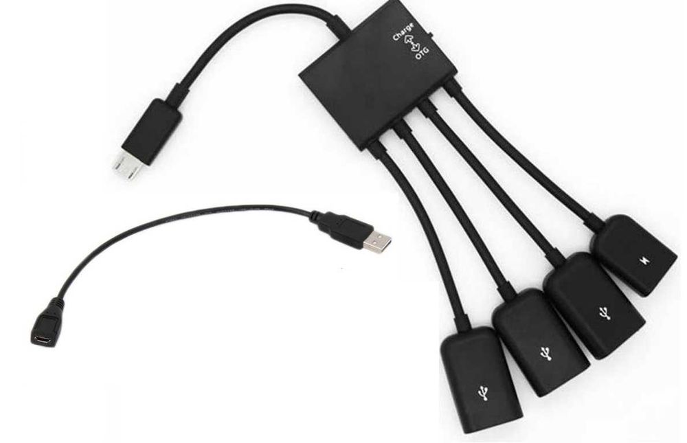 Переходник кабель OTG micro usb type-C usb IPhone aux