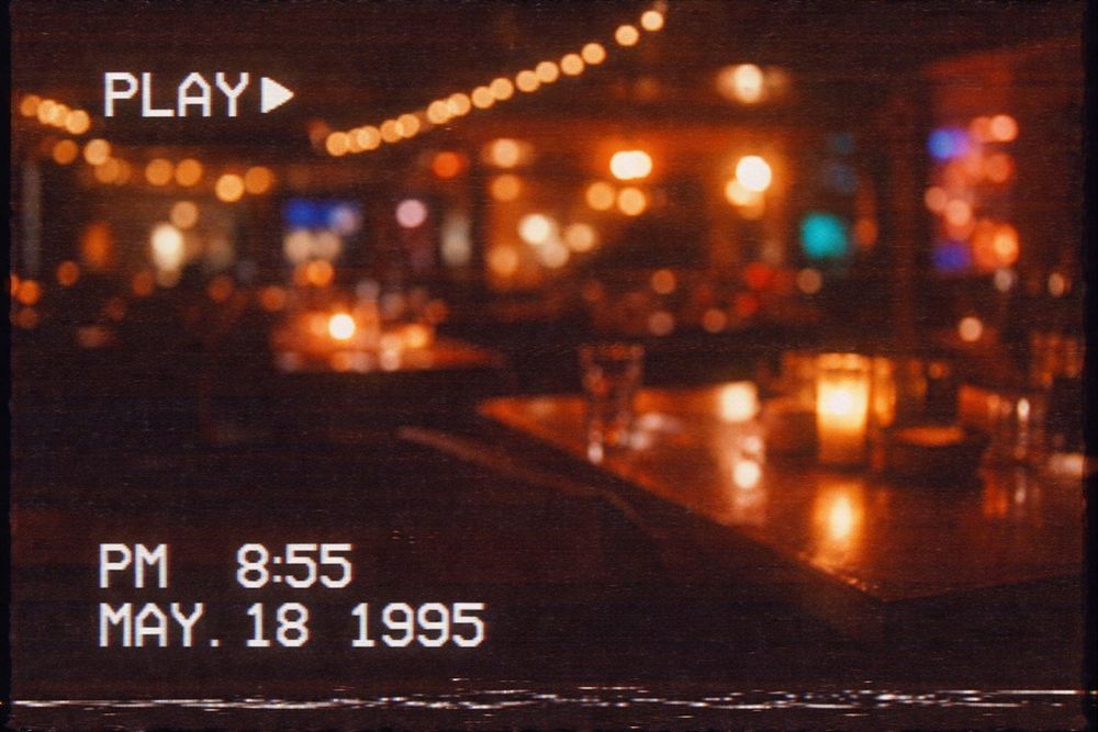 Видеосъемка из 90-Х!