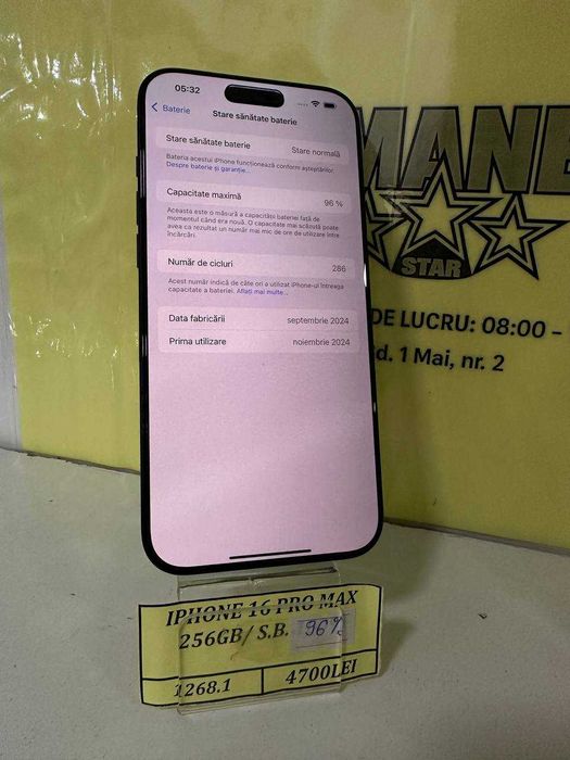 Iphone 16 pro max (ctg)