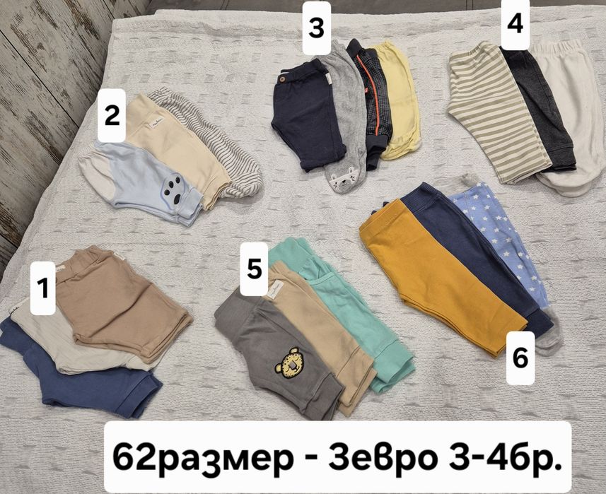 Бебешки дрехи 0-3м