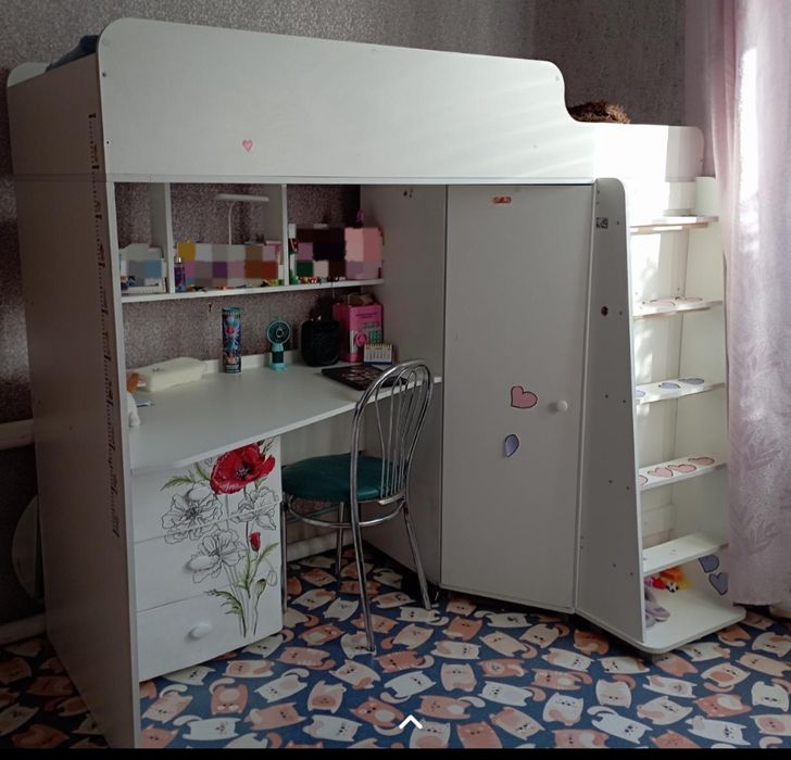 кровать - чердак