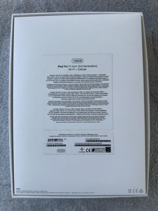 iPad Pro 11” 3rd gen M1 + Pen + Paperlike