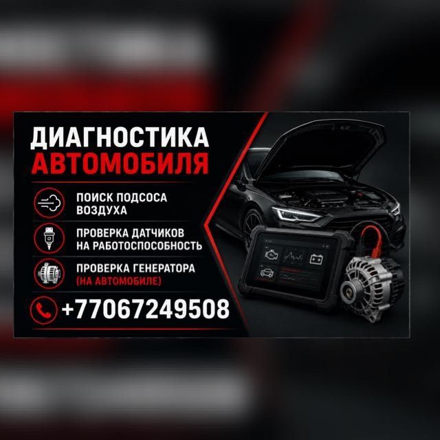 Диагностика,проверка  на подсоса воздуха,дымогенератор