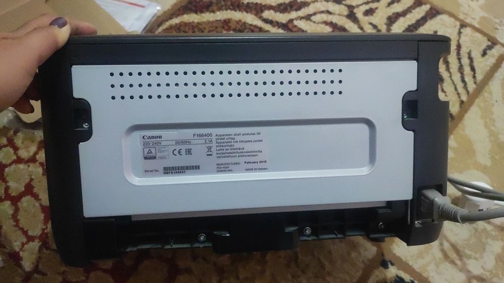 Принтер  canon F-166400