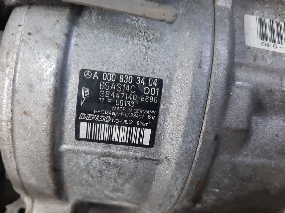 compresor clima ac 2.0b 260920 mercedes a-class a35 amg w177  euro 6 a0008303404 ge447140-8690