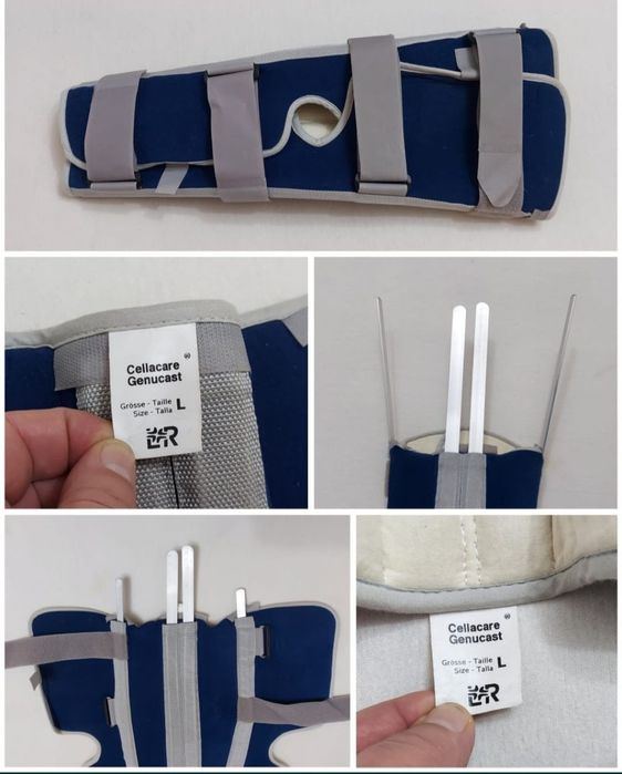 Suport de genunchi orteza fixă Cellacare Genucast one size unisex