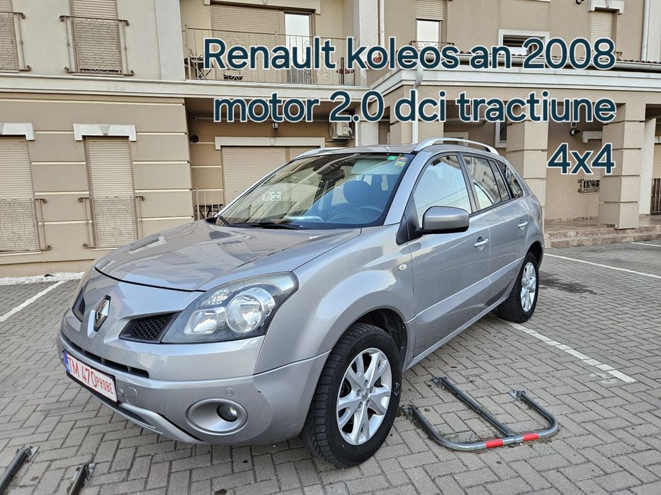 Renault koleos an 2008 motor 2.0 dci tractiune 4x4 l