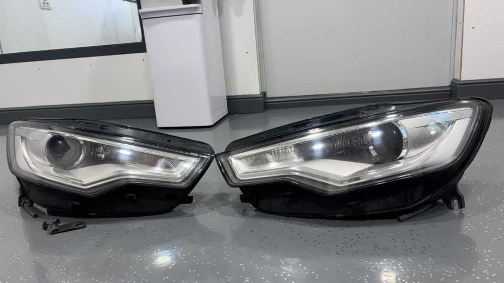 Set complet faruri Audi A6 C7 – Bi-Xenon