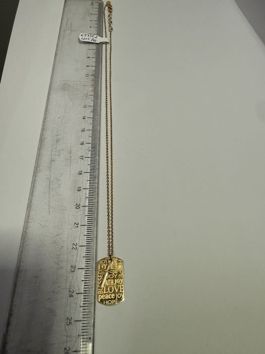 Lant cu pandant tablita si cruciulita (vl) star amanet