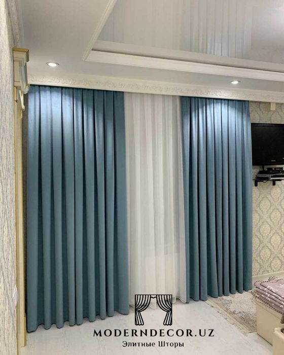 Арзон/Недорого Современные  Шторы , Портьеры, Pardalar, Portierlar