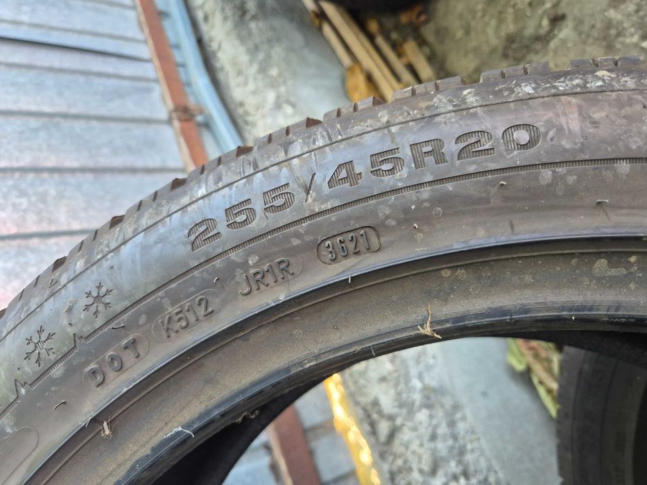 4 Anvelope de IARNA - 255/45/20 - 285/40/20 - DUNLOP Winter 5 MO - Stare F BUNA - DOT 2021 !