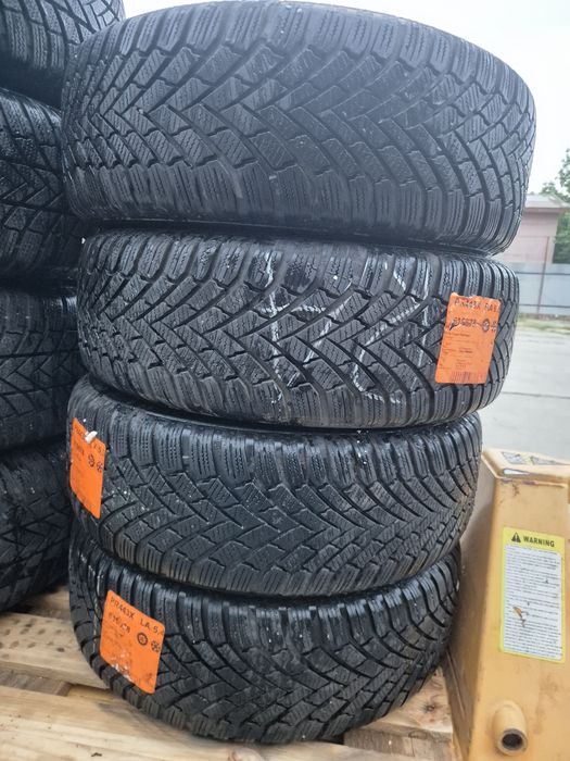 Jante R 16 5x112 cu 205 55 16 Continental m+s, Golf, Passat, Skoda, audim+s