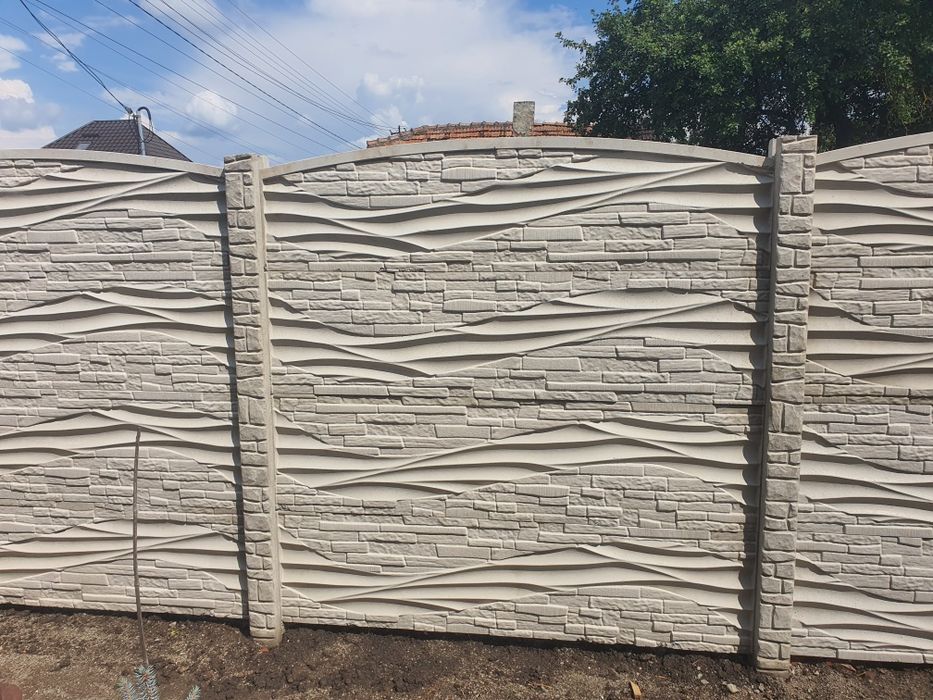 Placi gard beton