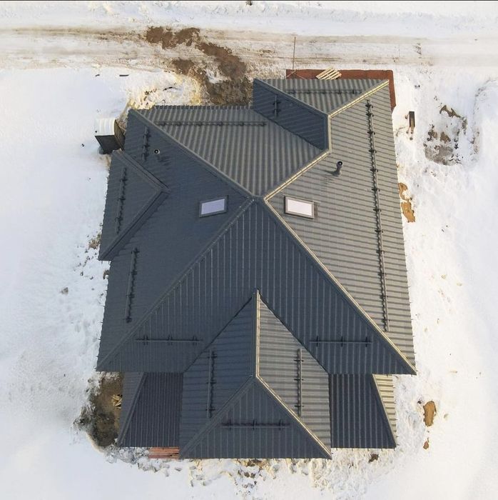 Металлочерепица Каскад 0.45 Черепица Профлист Сайдинг Крыша Шатыр