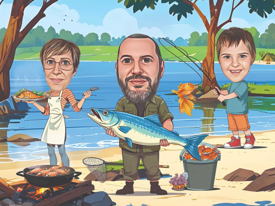 Дигитална карикатура/колаж