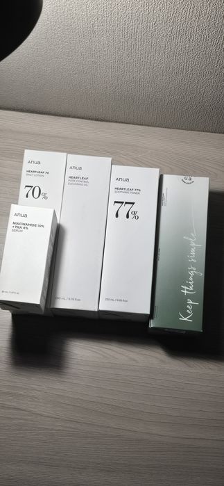 Наблр уходовой косметики Anua