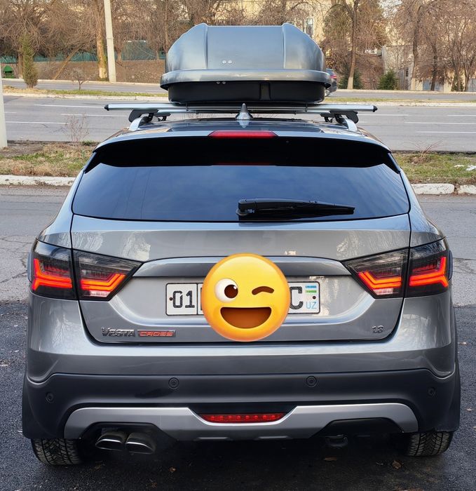 Тюнинг Фары и стоп сигналы для Lada Vesta. (Audi style).