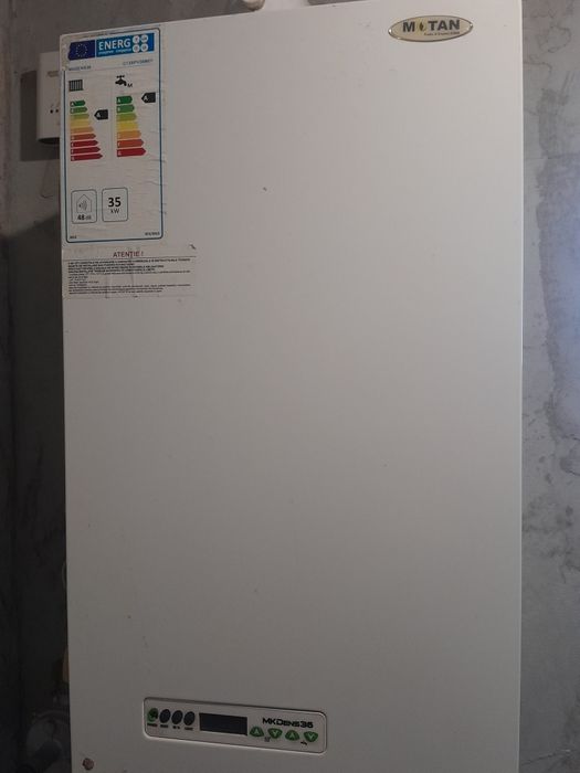 Centrala pe gaz în condensare motan