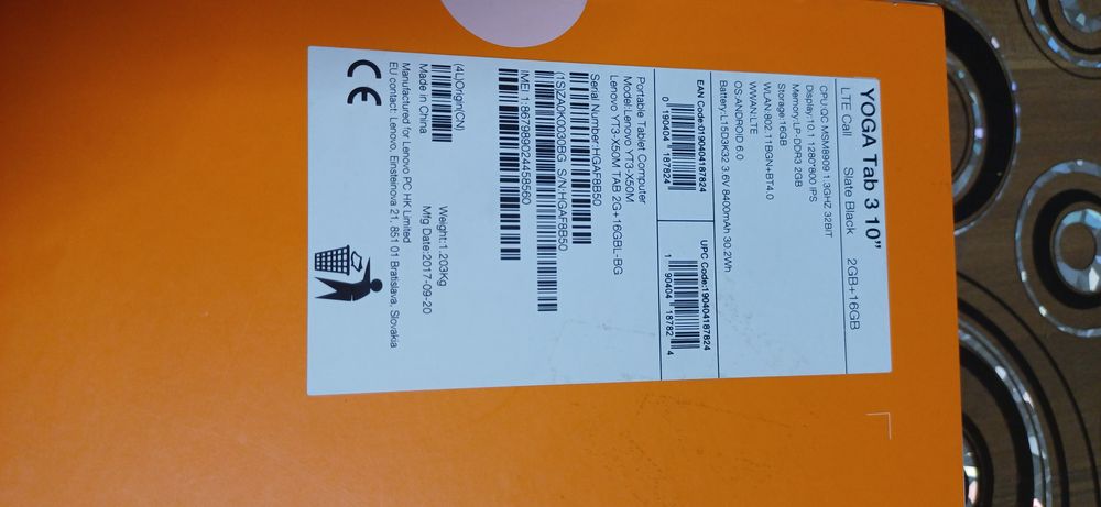 YOGA Tab 3      10.1/1280×800