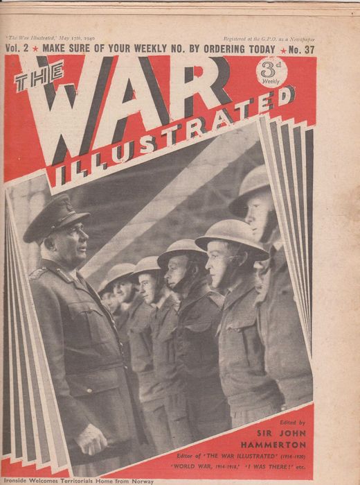 5 numere din revista "The War Illustrated" (1940)