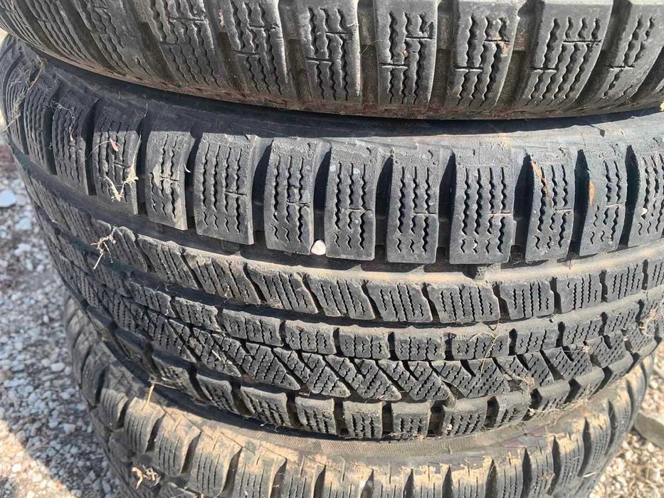 джанти със зимни гуми за сеат ибиза 6L 5X100 195/50/15 BRIDGESTONE 4бр