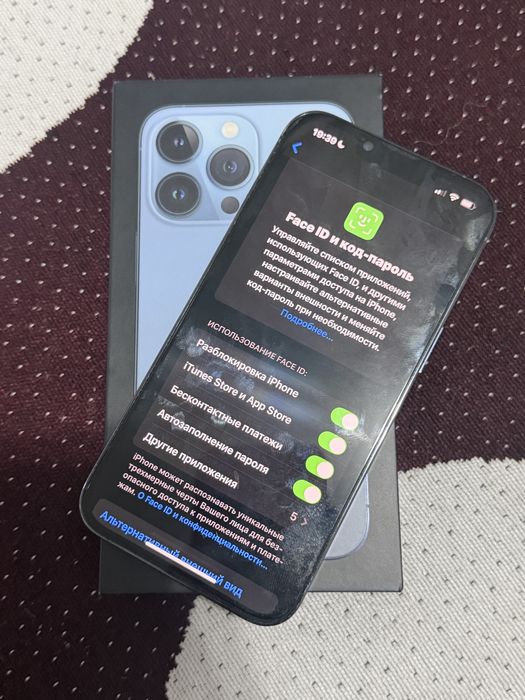 iPhone 13 blue 256 гб