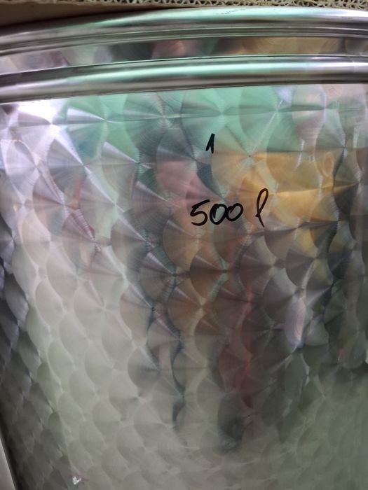 Butoi inox 500 l pentru vin