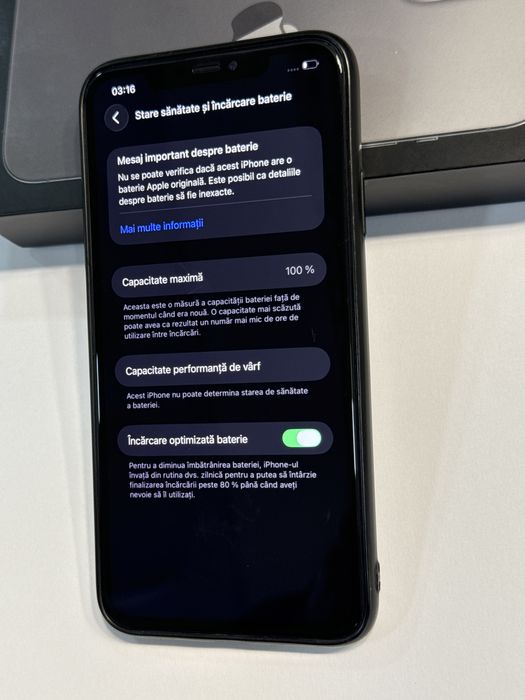 iPhone 11 PRO MAX • 256 GB • 100% Bateria