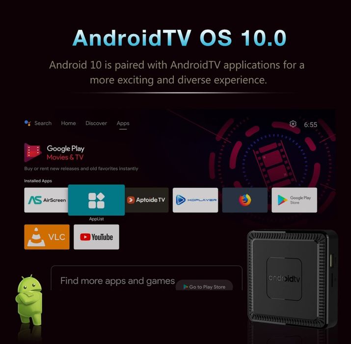 Новые android tv  приставки.