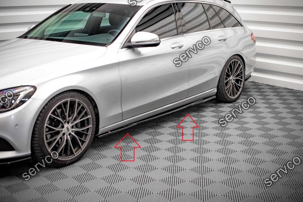 Pachet Exterior Prelungiri Body kit tuning Mercedes C Class W205 2014-2018 v2 - Maxton Design