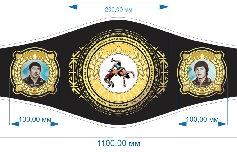 Дизайн призовых медалей