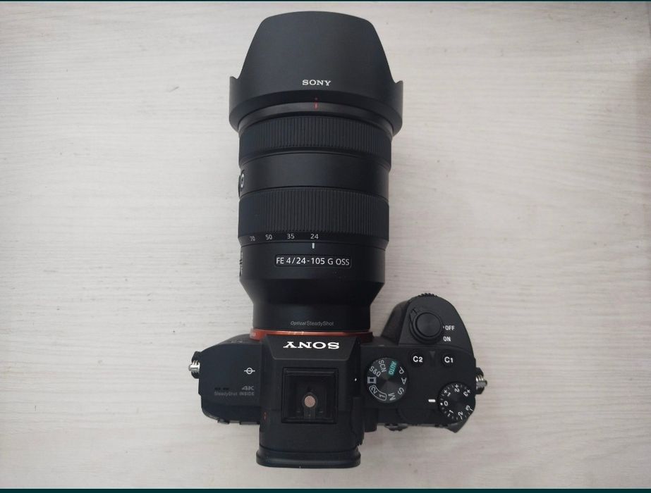 Sony alpha A7 lll.    FE 4 24-105 обективка