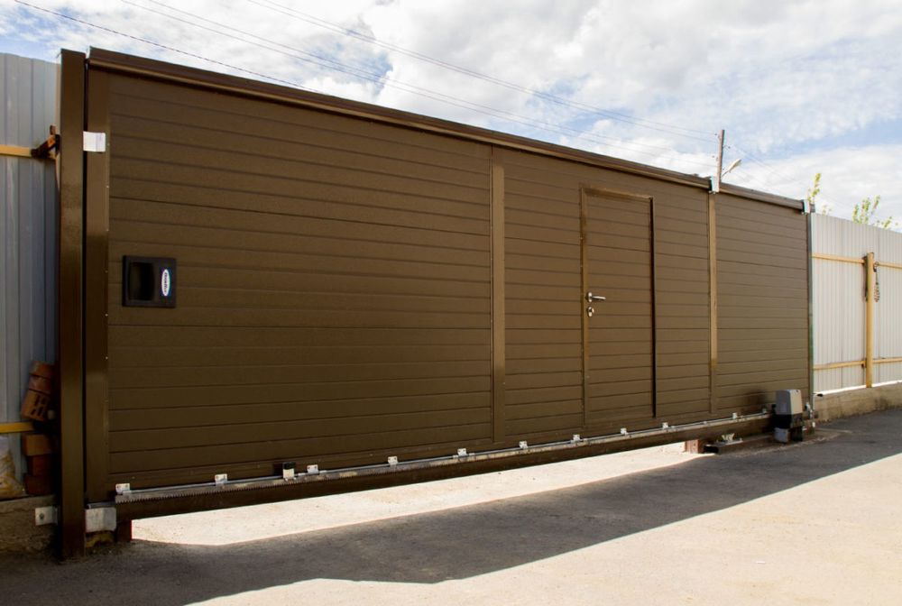 Секционные ворота, сдвижные откатные ворота, автоматика для ворот