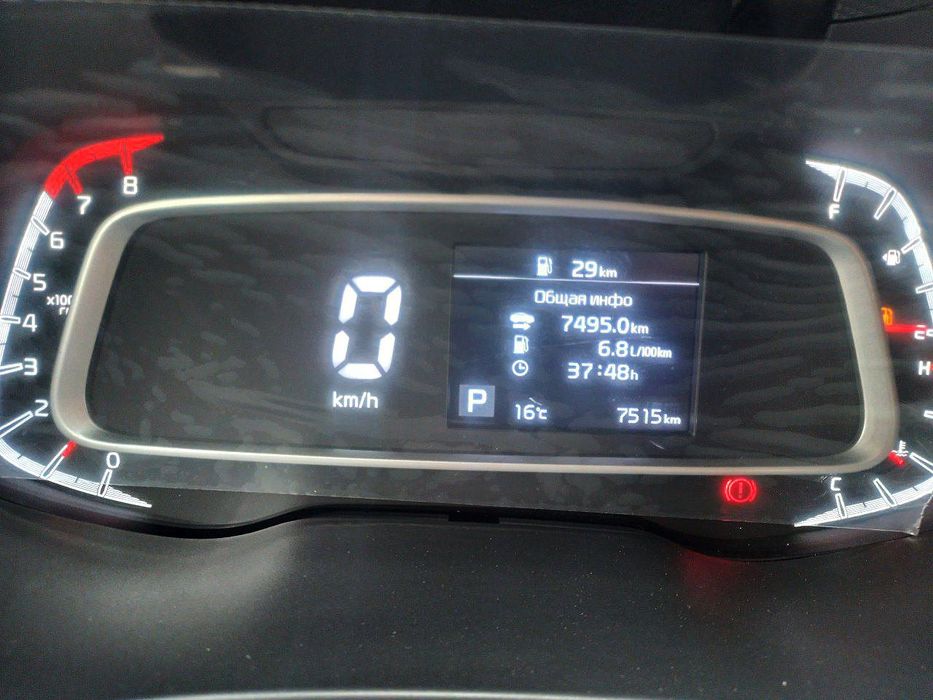 KIA sonet Luxe 2 pozitsa 2024 Seriy svet