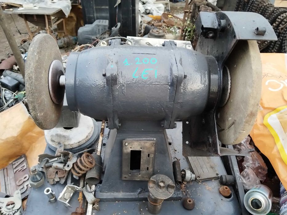 Polizor electric cu 2 pietre romanesc