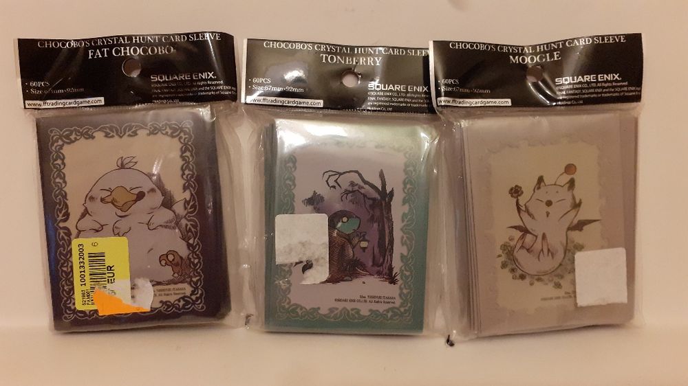 Final Fantasy Chocobo’s Crystal Hunt Moogle Card Sleeves