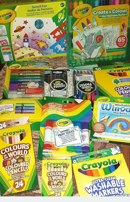 Set Crayola, ideal pentru copii