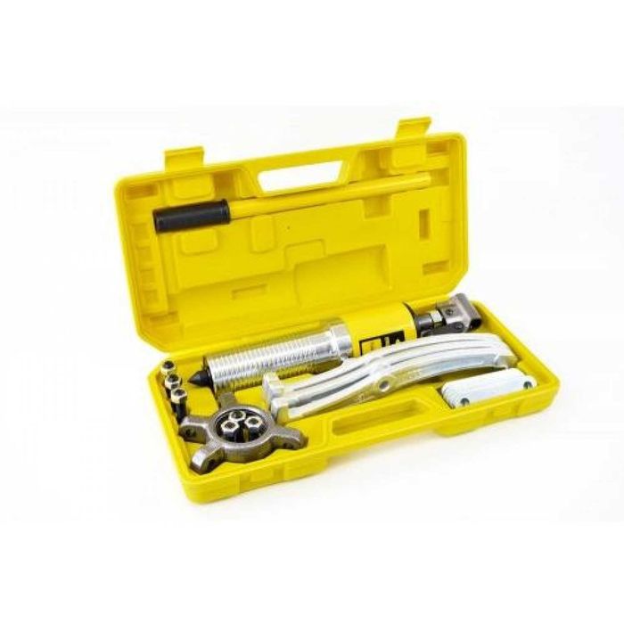 НЕМСКА Хидравлична Скоба За Лагери 10 Тона Трираменна + ЛЕД ФЕНЕР