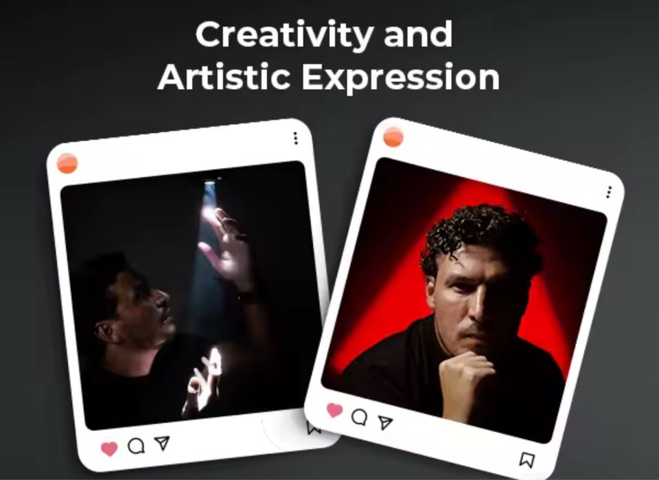 Портативен Гобо  проектор фото видео камер подкаст RGB