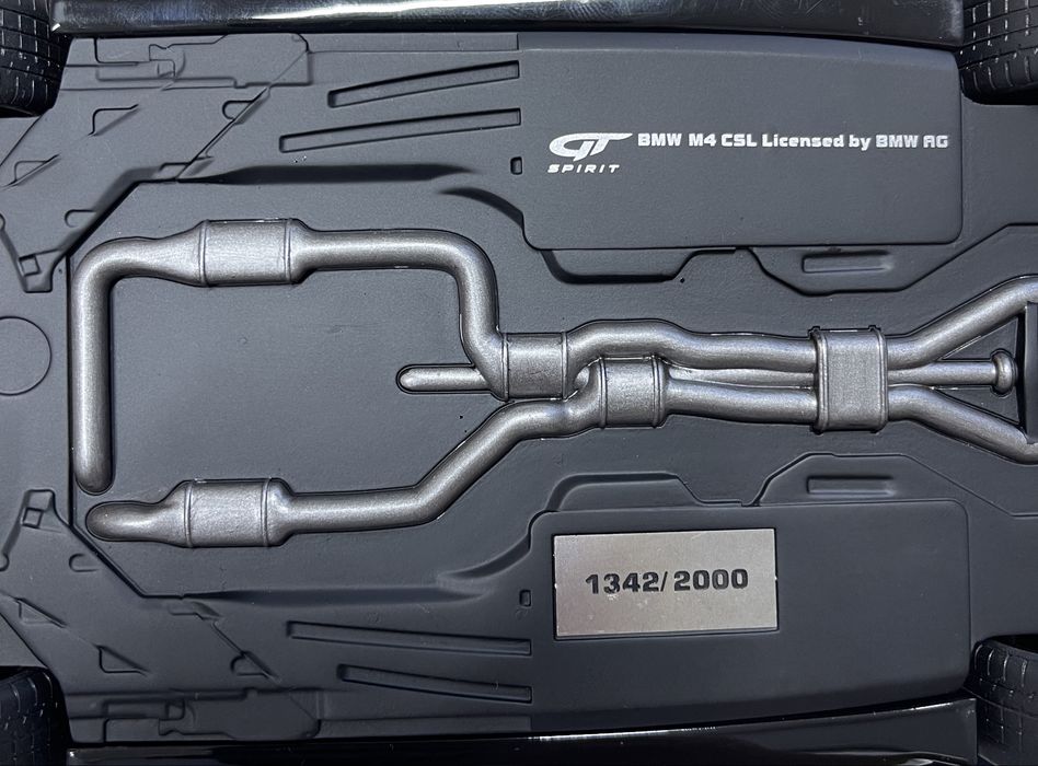Macheta BMW M4 CSL GtSpirit 1:18 Editie Limitata