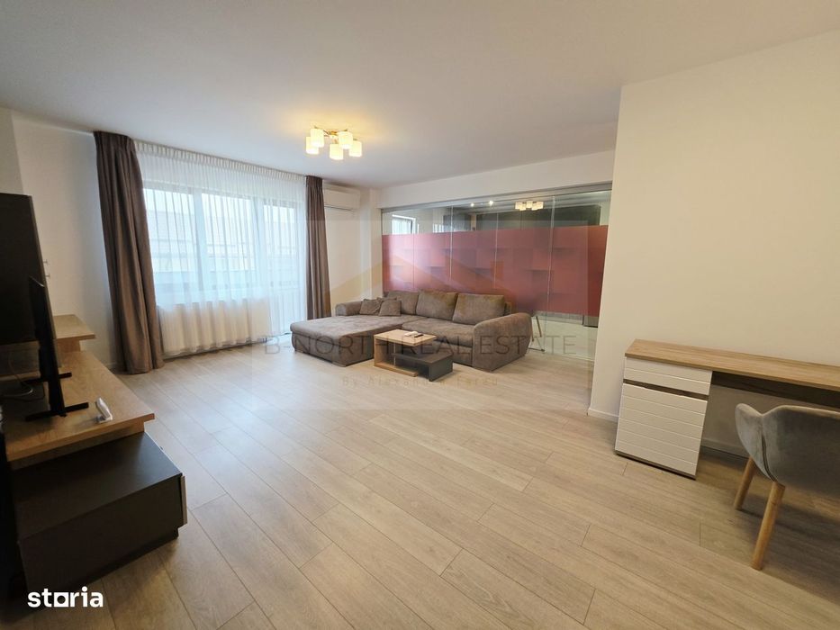 Otopeni | 2 camere, 85 mp, mobilat, parcare inclusă